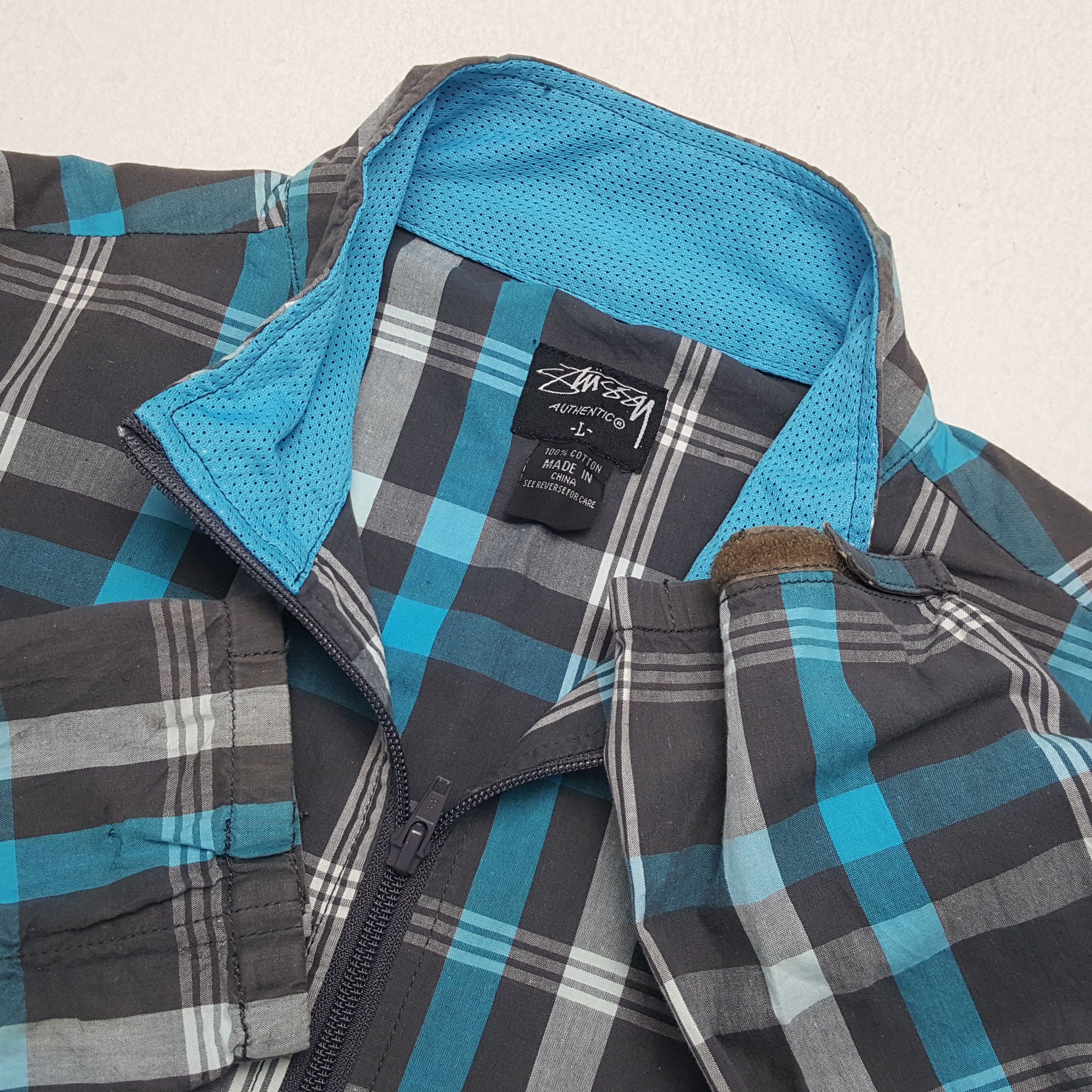 Stussy × Vintage Vintage STUSSY Streetwear Skateboard Logo Jacket Size US M / EU 48-50 / 2 - 9 Thumbnail