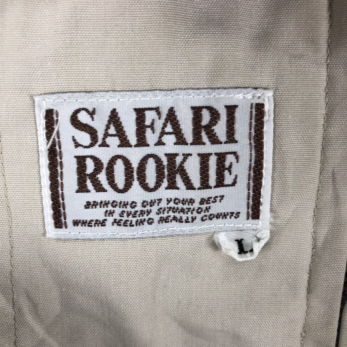 Japanese Brand × Vintage Vintage 80's Work Zipper Light Jacket by Safari Rookie Size US XXL / EU 58 / 5 - 11 Thumbnail