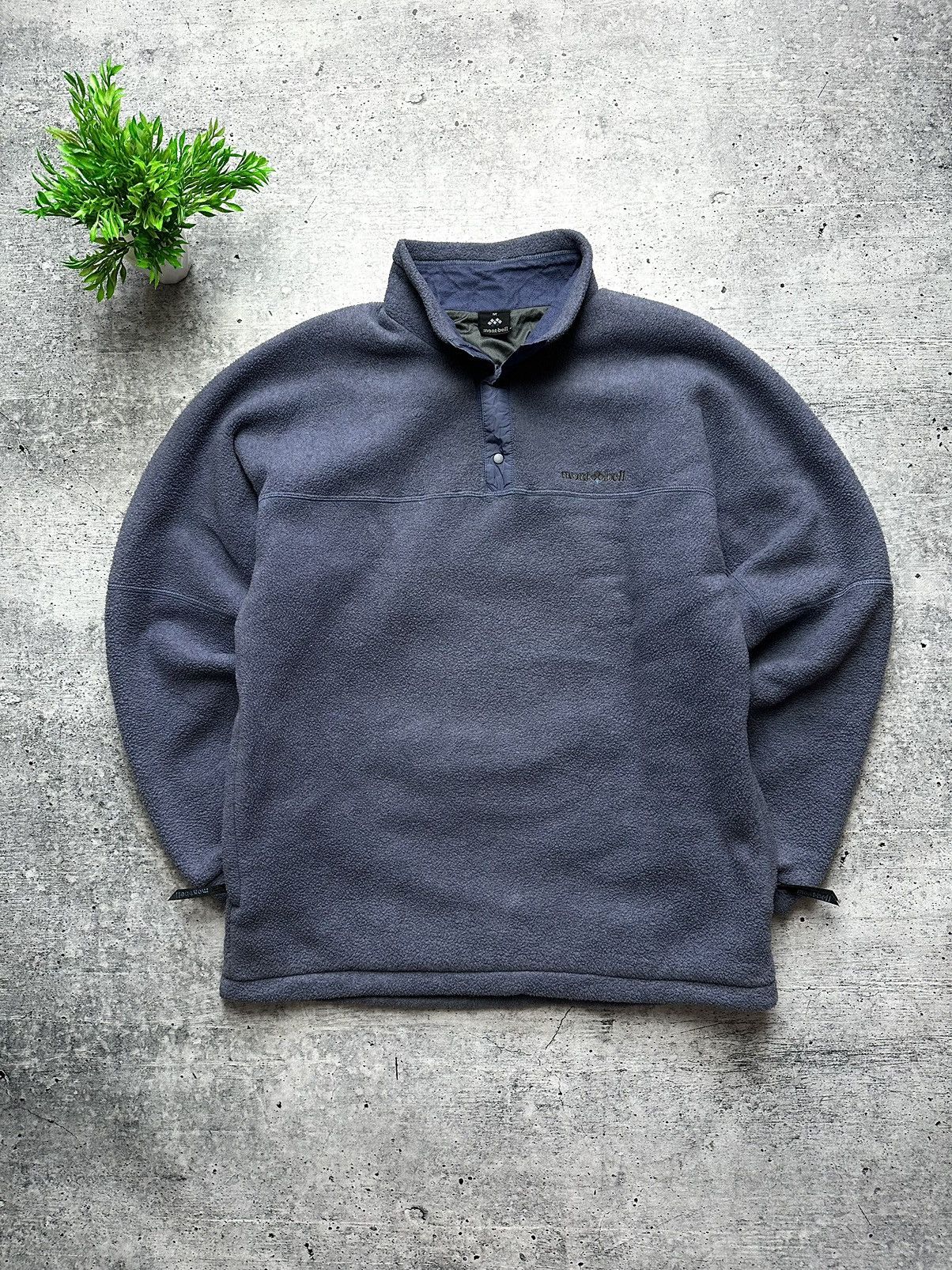 Vintage 90s Montbell Pullover Fleece Polar Climaplus Jacket