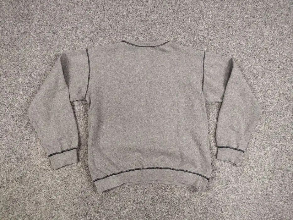 Vintage Vintage 80's Air Force US Army Gray Crew Chek Sweatshirt Size US L / EU 52-54 / 3 - 7 Thumbnail