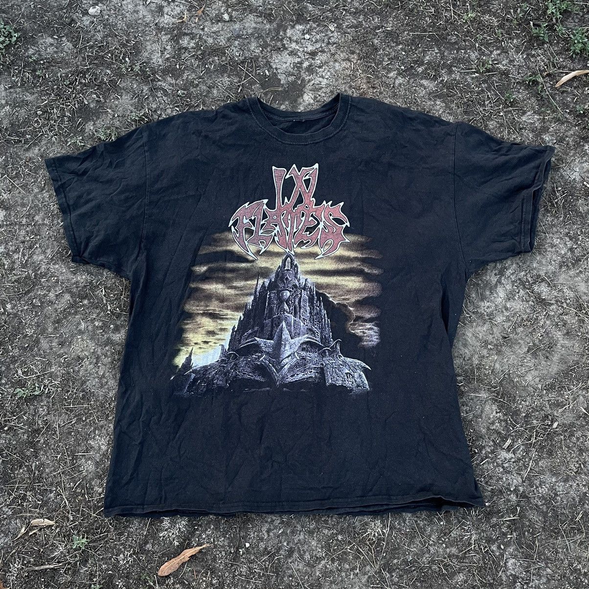 Vintage Vintage Y2K Sun Faded Graphic Tee Dark Horror Aesthetic XXL Size US XXL / EU 58 / 5 - 1 Thumbnail