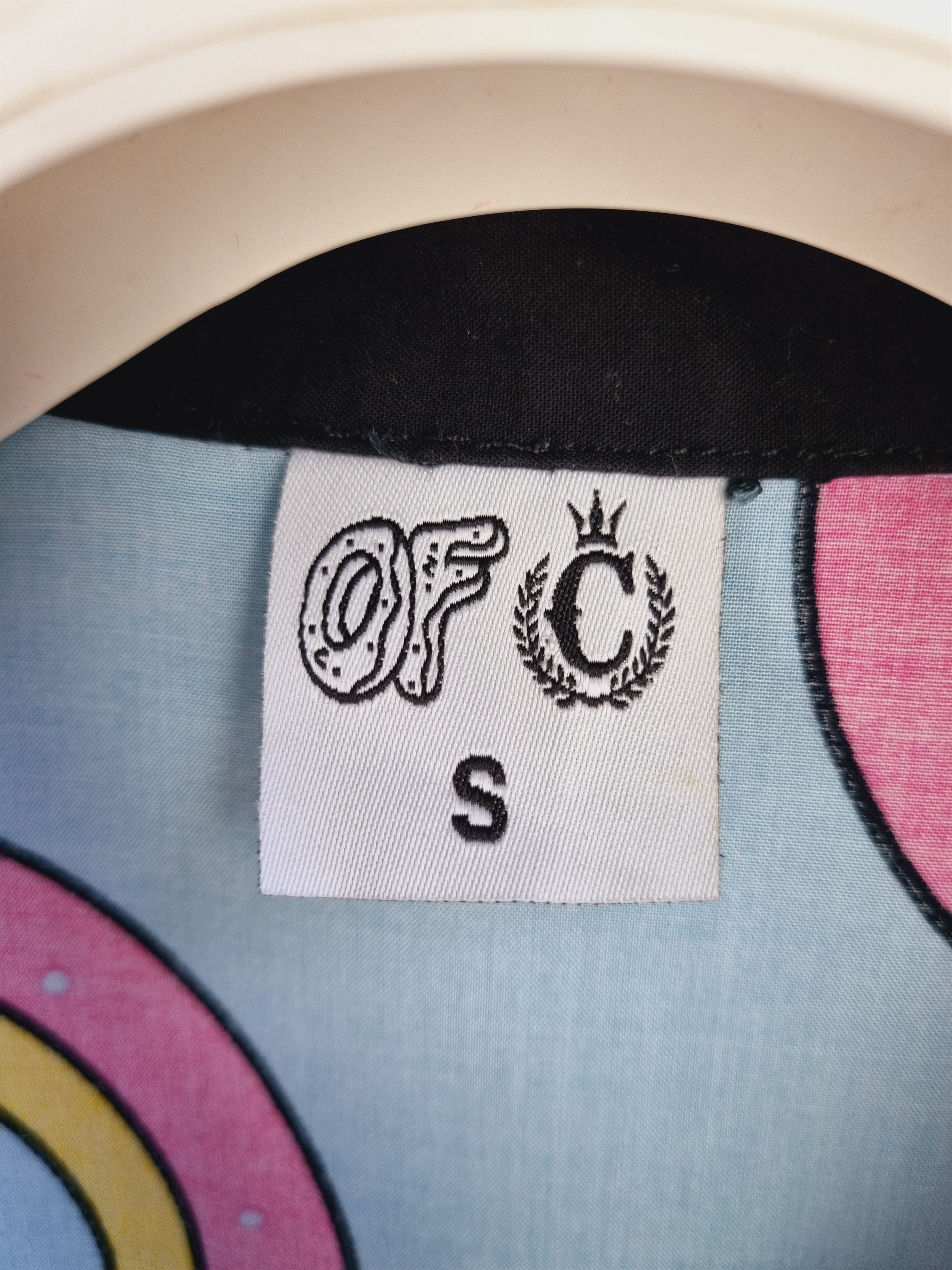 Golf Wang × Odd Future × Tyler The Creator Rare GOLF WANG Rayon Donuts Shirt Tyler OFWGKTA Size US S / EU 44-46 / 1 - 4 Thumbnail