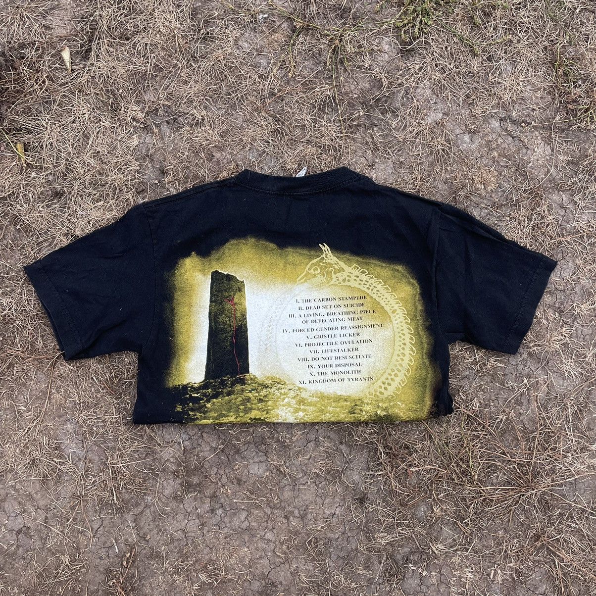 Vintage Y2K Graphic Tee Skull Devil Vamp Dark Grunge Tapered Boxy M Size US M / EU 48-50 / 2 - 6 Thumbnail