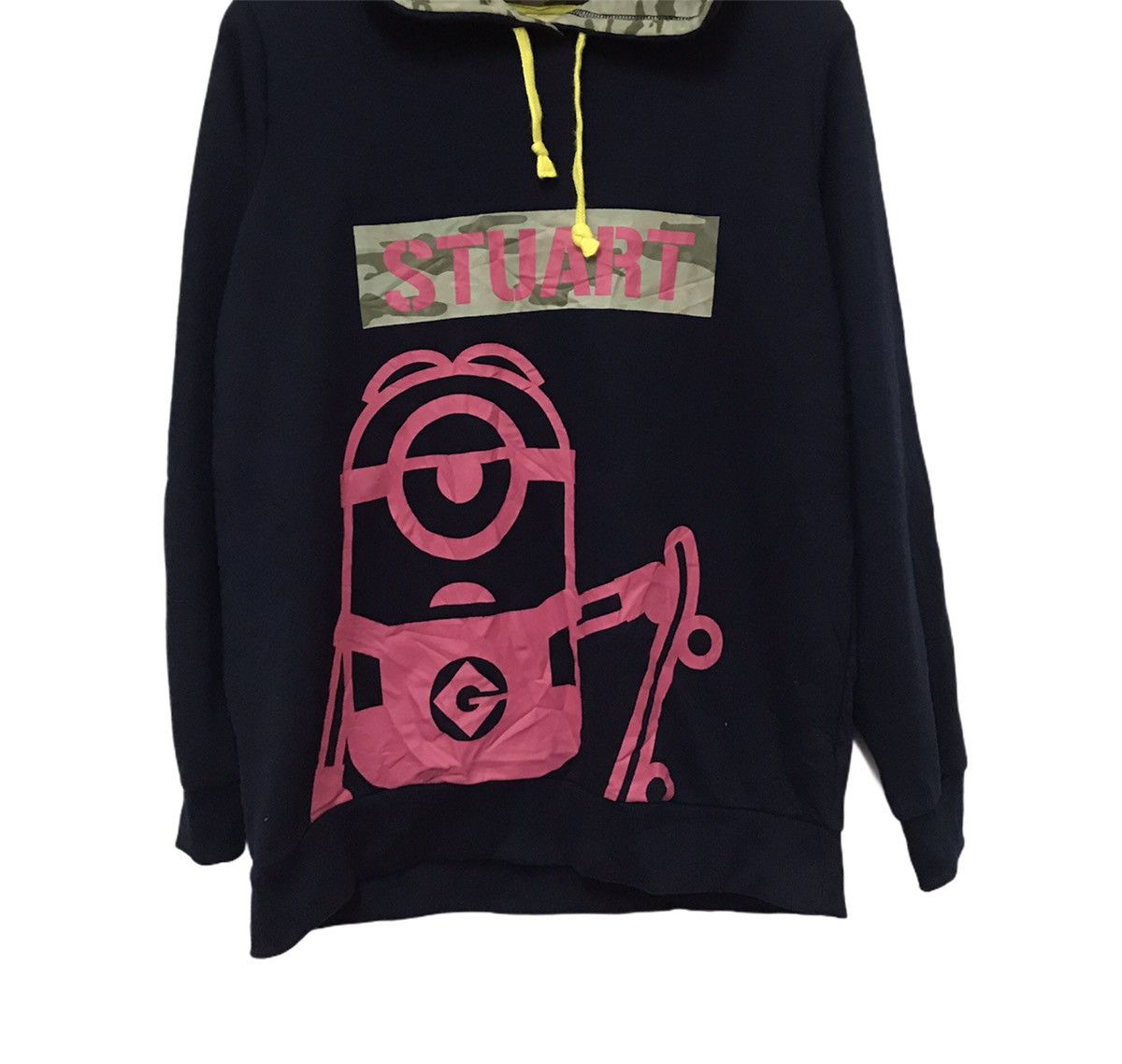 Japanese Brand Minion Hoodie Sweatshirt Minion Sweatshirt Big Logo Size US L / EU 52-54 / 3 - 3 Thumbnail
