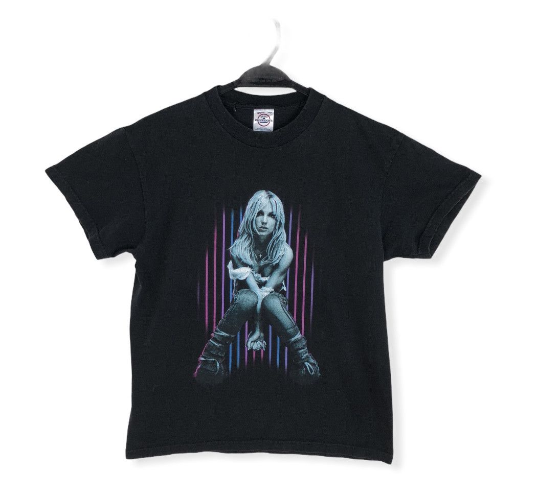 Band Tees VINTAGE 2002 BRITNEY SPEARS TOUR TEE Size US S / EU 44-46 / 1 - 1 Thumbnail