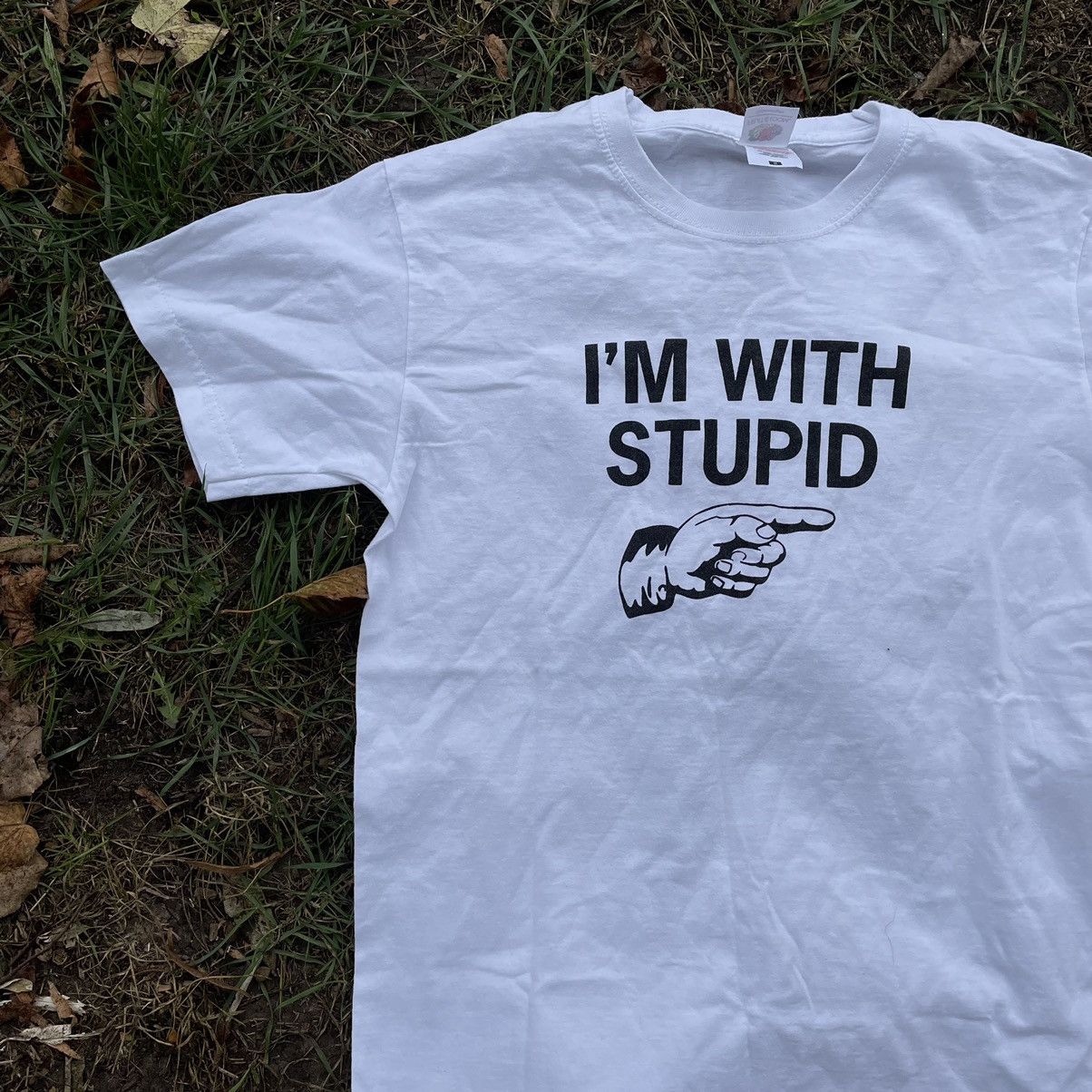 Vintage Y2K Faded Graphic Humor Tee Streetwear Skate Baggy Boxy M Size US M / EU 48-50 / 2 - 5 Thumbnail