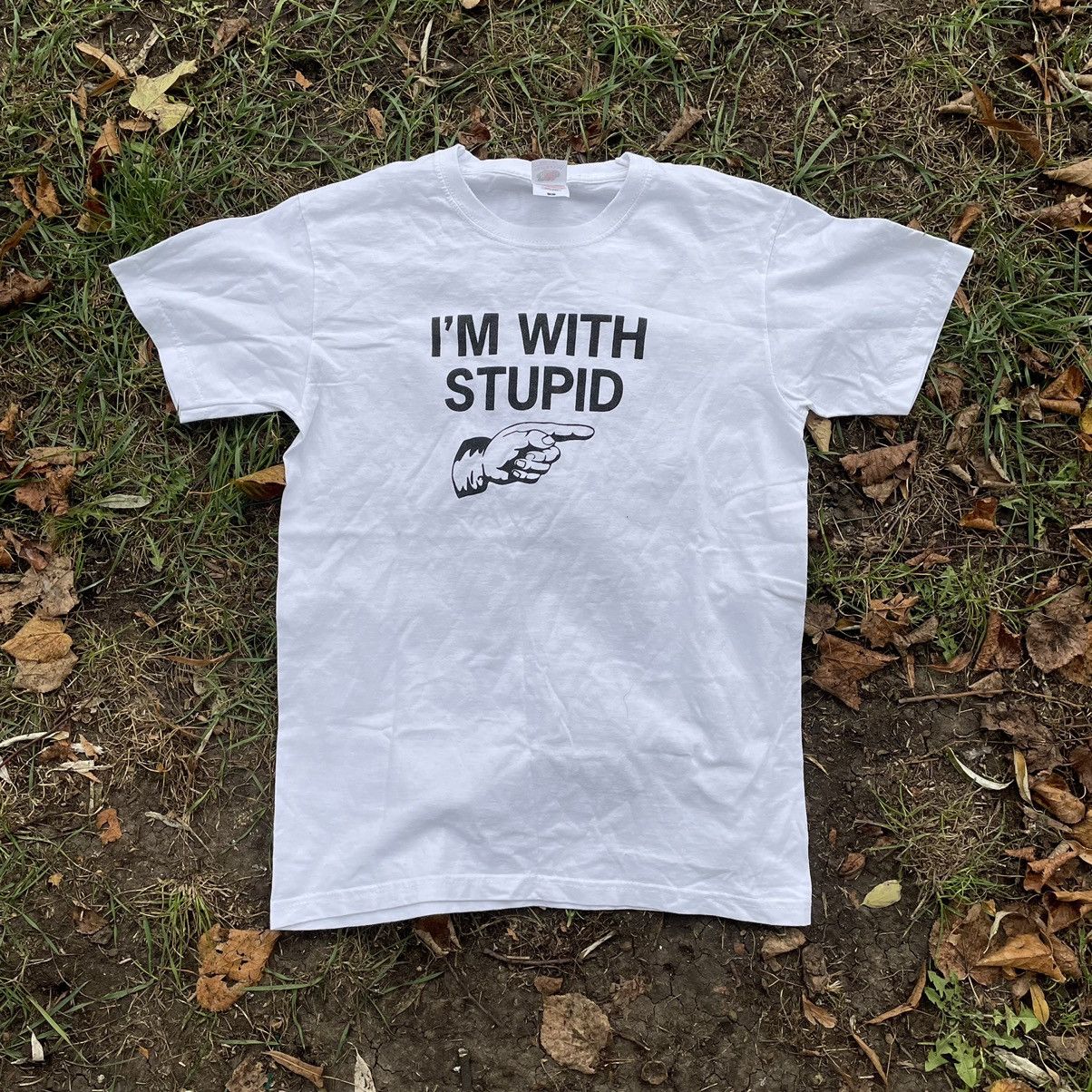 Vintage Y2K Faded Graphic Humor Tee Streetwear Skate Baggy Boxy M Size US M / EU 48-50 / 2 - 1 Thumbnail