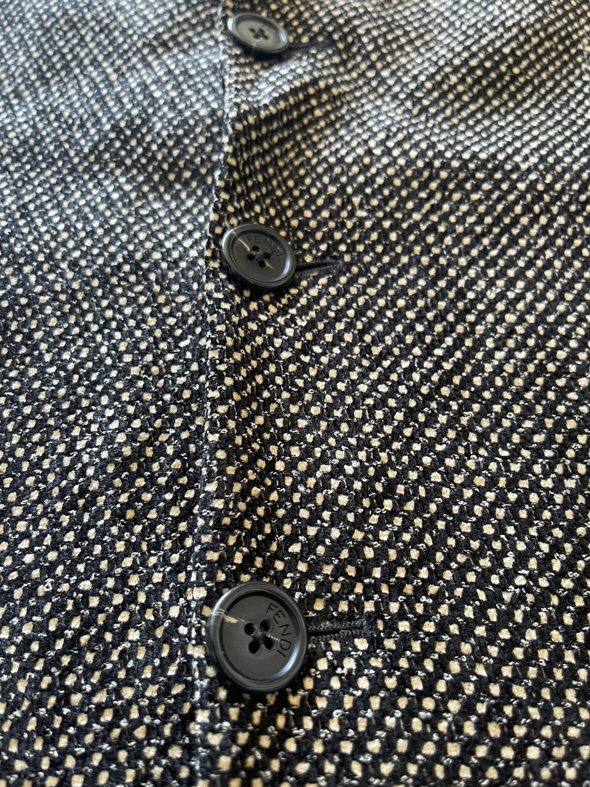 Fendi Fendi italy Luxury blazer Size 46R - 5 Thumbnail