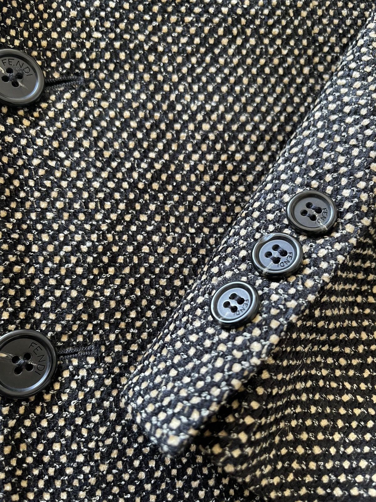 Fendi Fendi italy Luxury blazer Size 46R - 6 Thumbnail