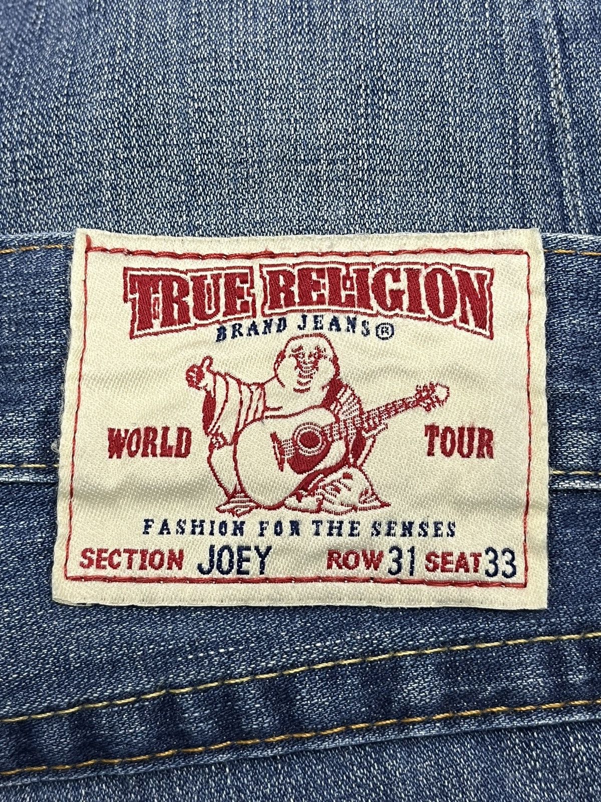True Religion 🔥TRUE RELIGION Distressed Denim Flare 90's Made In USA Size US 32 / EU 48 - 10 Thumbnail