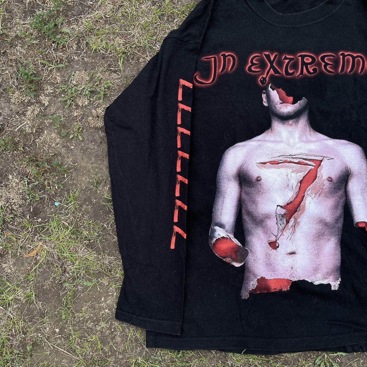 Vintage Vintage Y2K Graphic Tee Body Horror Goth Streetwear Slim L Size US L / EU 52-54 / 3 - 2 Thumbnail