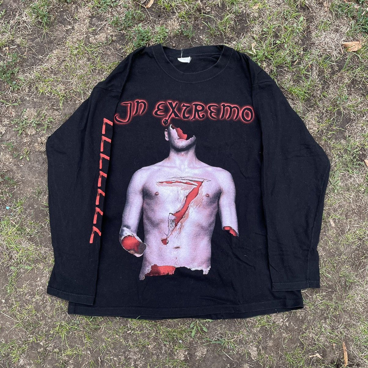 Vintage Vintage Y2K Graphic Tee Body Horror Goth Streetwear Slim L Size US L / EU 52-54 / 3 - 1 Thumbnail