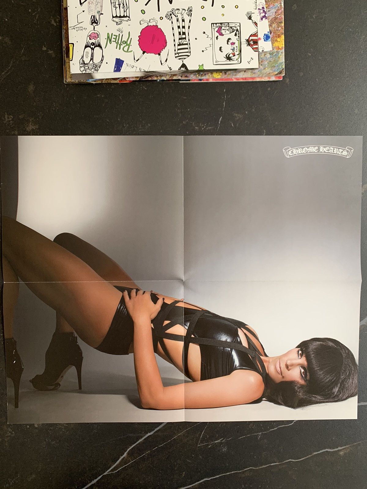 Chrome Hearts Cindy Crawford + Matty boy poster