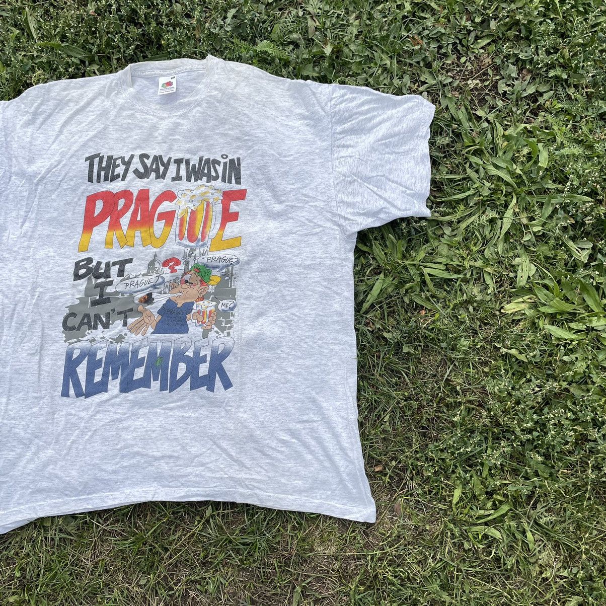 Vintage Vintage Y2K ADULT “ Weed Beer Drink “ Buymypiece Humor Tee Size US L / EU 52-54 / 3 - 2 Thumbnail