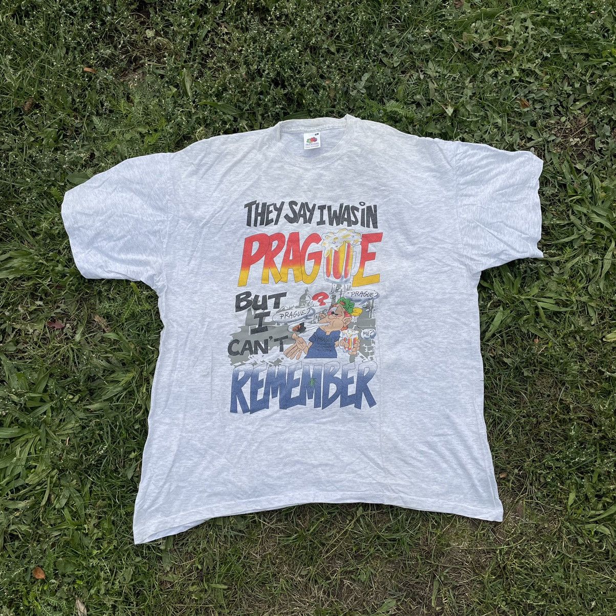 Vintage Vintage Y2K ADULT “ Weed Beer Drink “ Buymypiece Humor Tee Size US L / EU 52-54 / 3 - 1 Thumbnail