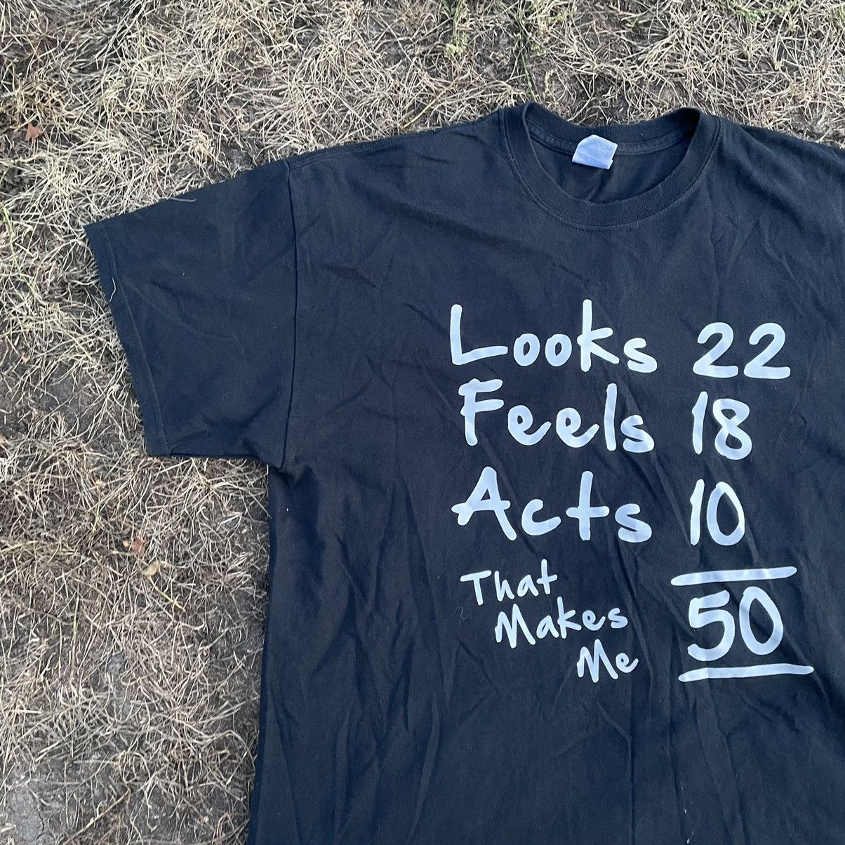 Vintage Vintage Y2K Sun Faded Humor Graphic Tee Skate Streetwear L Size US L / EU 52-54 / 3 - 3 Thumbnail