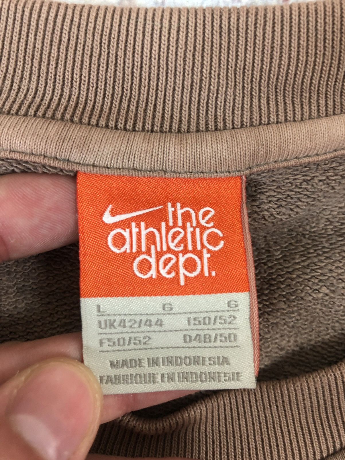 Nike × Vintage Nike vintage sweatshirt Size US L / EU 52-54 / 3 - 4 Thumbnail