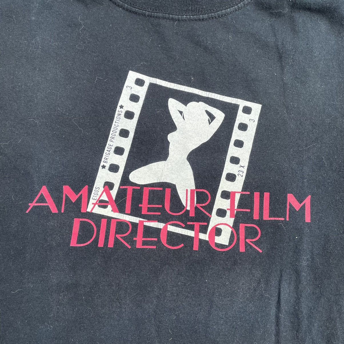 Vintage Vintage 90s Adult “ Amateur Porno Director ” XXX Humor Tee Size US L / EU 52-54 / 3 - 4 Thumbnail