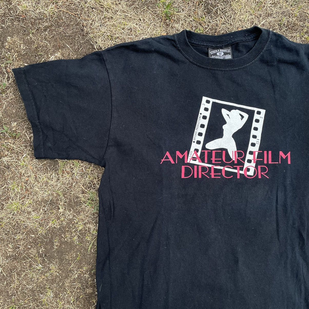 Vintage Vintage 90s Adult “ Amateur Porno Director ” XXX Humor Tee Size US L / EU 52-54 / 3 - 3 Thumbnail