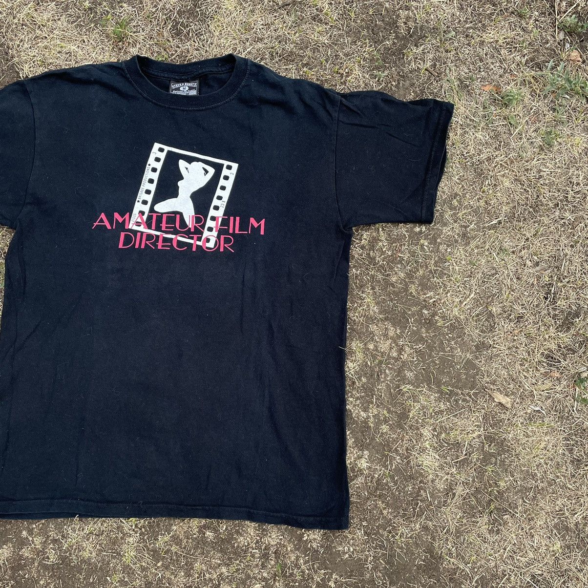 Vintage Vintage 90s Adult “ Amateur Porno Director ” XXX Humor Tee Size US L / EU 52-54 / 3 - 2 Thumbnail