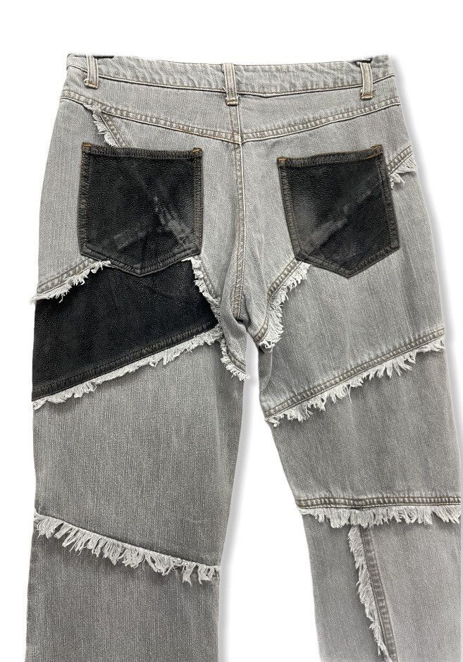 Kapital 🔥80’s PENDORA Released Hem Patchwork Flared Hysteric Style Size US 26 / EU 42 - 4 Thumbnail