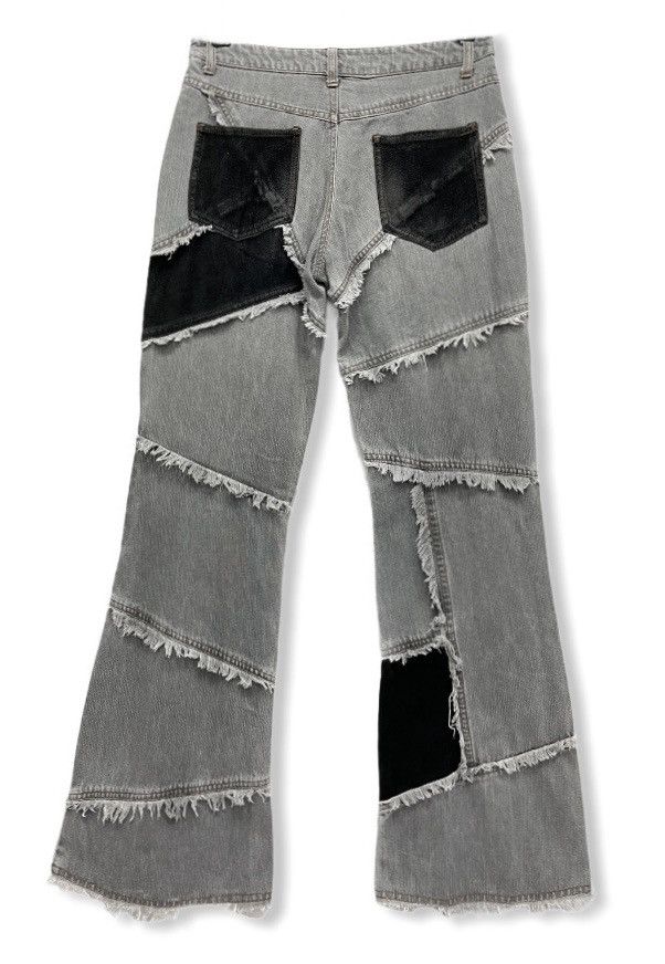 Kapital 🔥80’s PENDORA Released Hem Patchwork Flared Hysteric Style Size US 26 / EU 42 - 3 Thumbnail