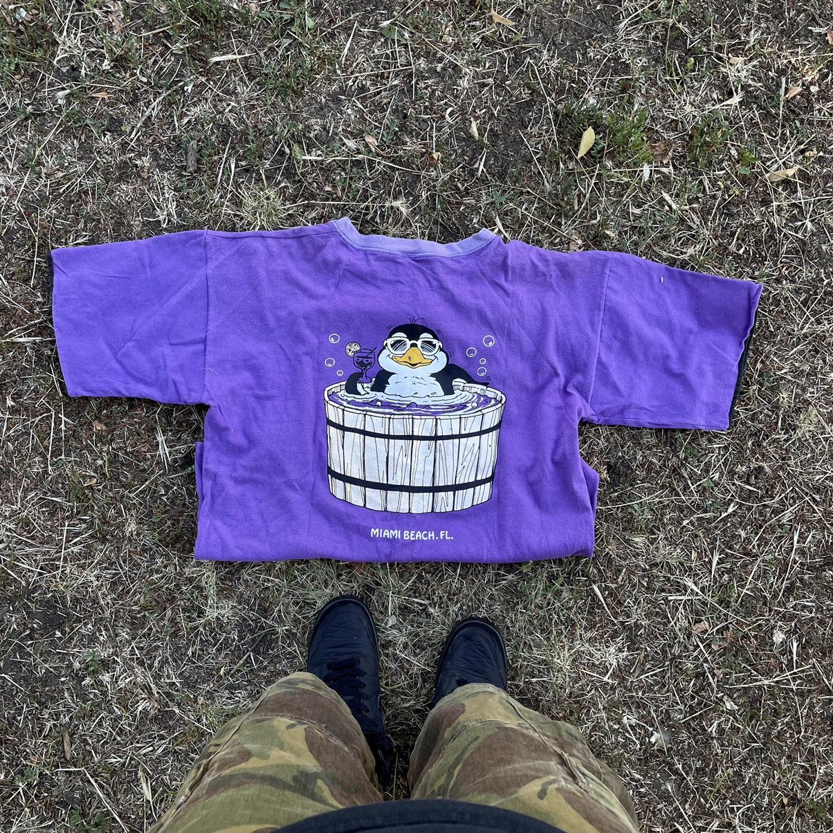 Vintage Vintage 80s Tee Juat Drink Beer Humor Streetwear M Size US M / EU 48-50 / 2 - 6 Thumbnail