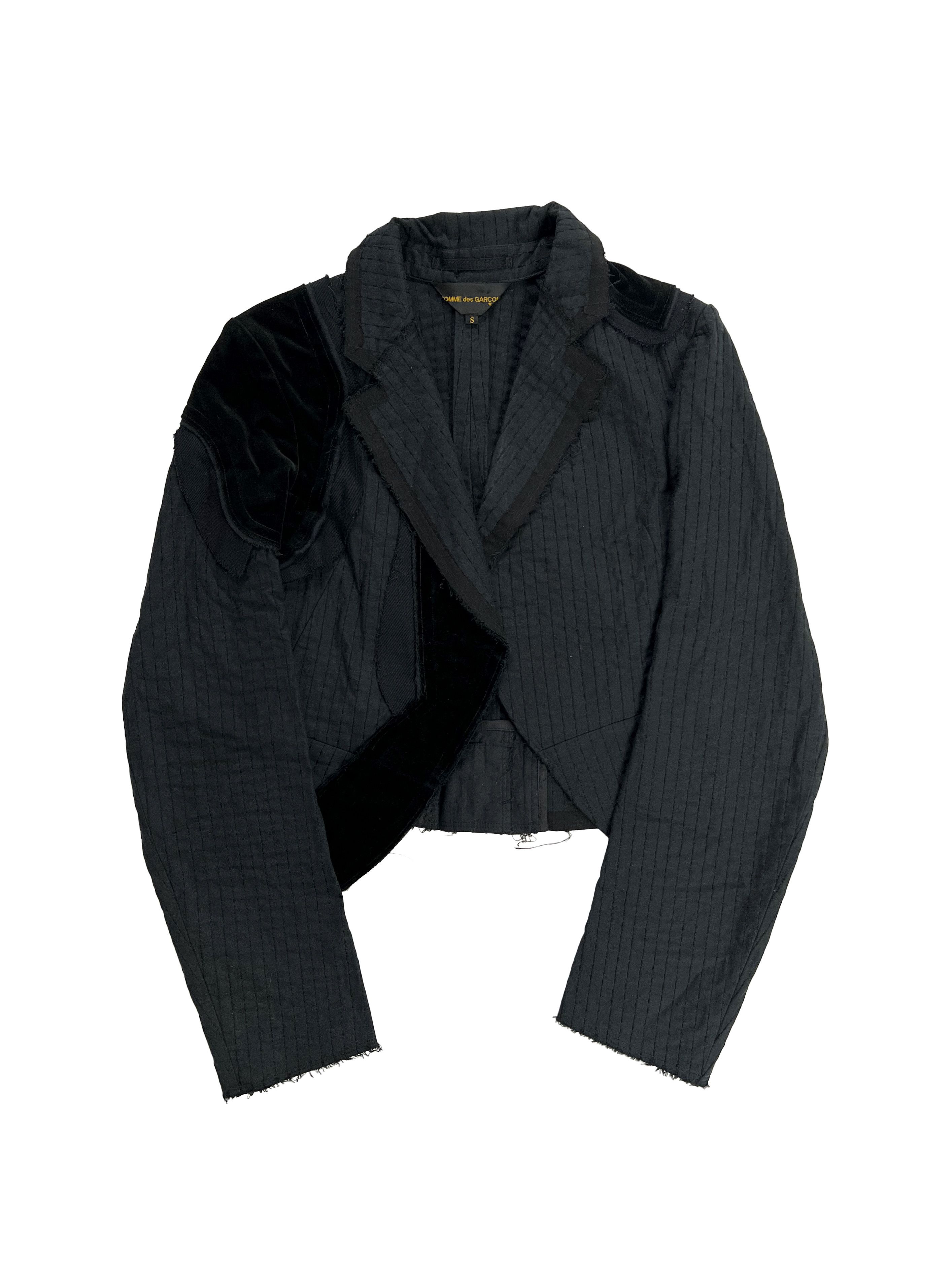Comme des Garcons ⚡️QUICK SALE⚡️2009 Comme des Garcons Cropped Bolero Jacket Size S / US 4 / IT 40 - 1 Thumbnail