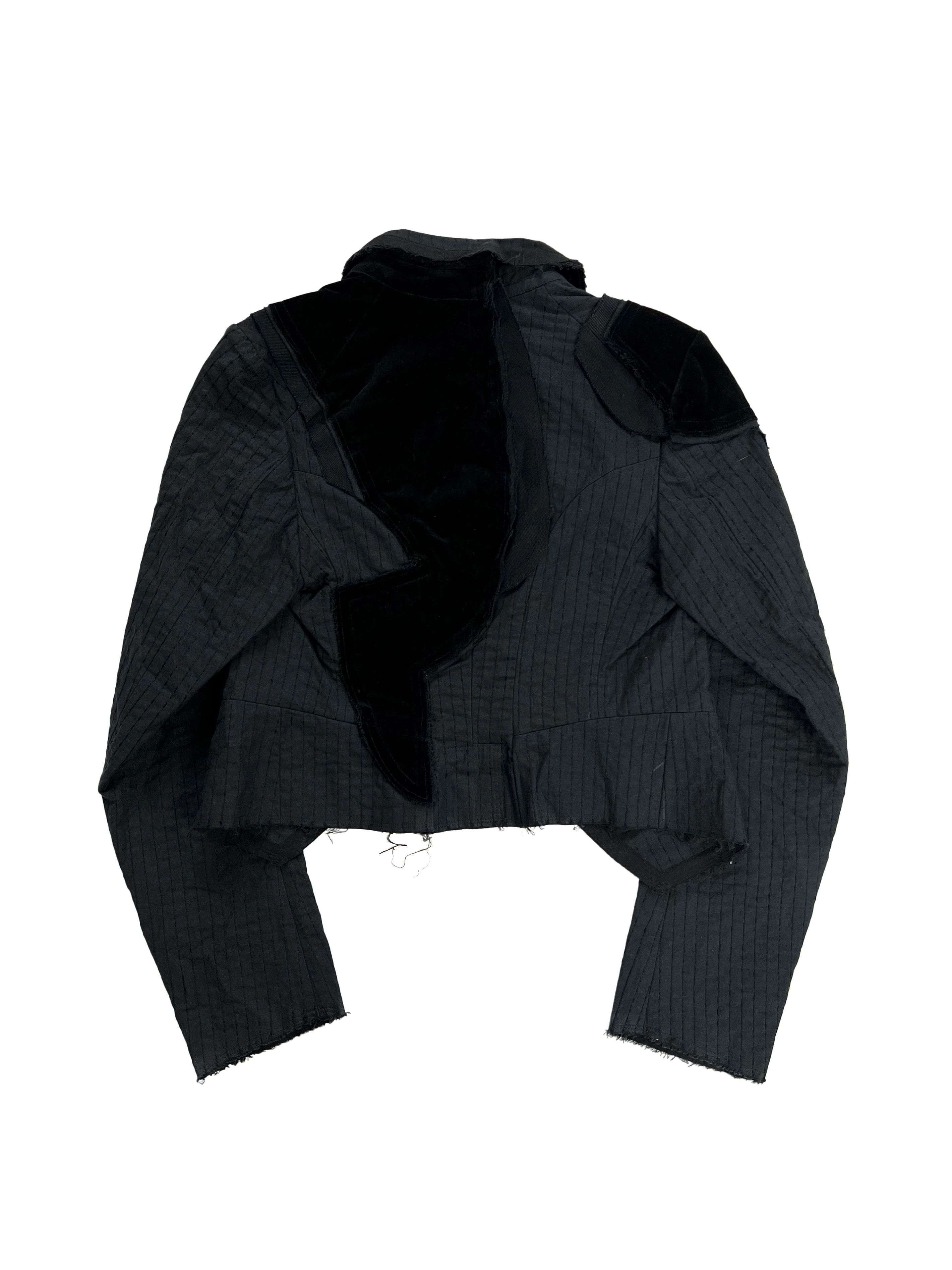 Comme des Garcons ⚡️QUICK SALE⚡️2009 Comme des Garcons Cropped Bolero Jacket Size S / US 4 / IT 40 - 2 Thumbnail