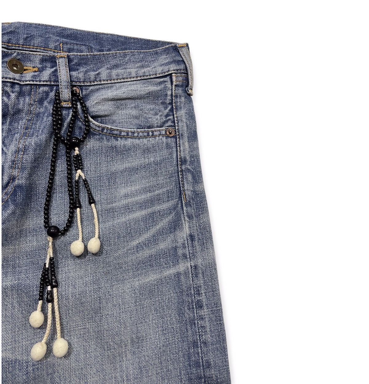 Kolor × Sacai 12AW Rosary Denim Size US 30 / EU 46 - 3 Thumbnail