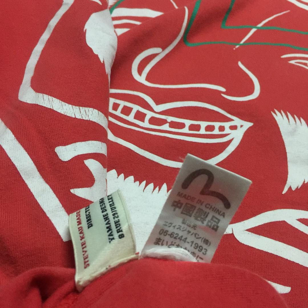 Designer × Evisu EVISU X STEVIE KAU - YAMANE GUARANTEED Evis Big Head Motif Size US S / EU 44-46 / 1 - 10 Thumbnail