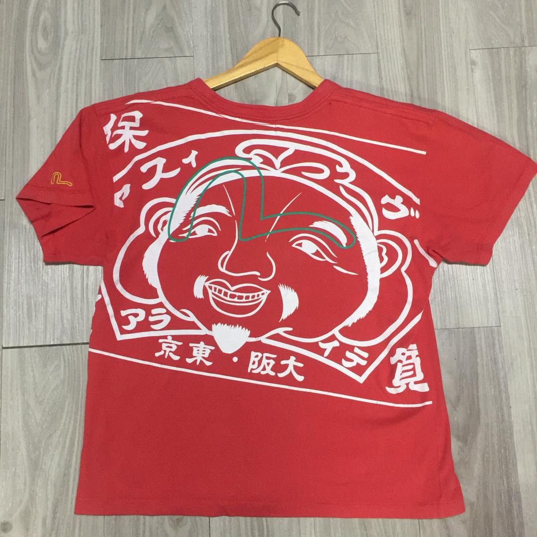 Designer × Evisu EVISU X STEVIE KAU - YAMANE GUARANTEED Evis Big Head Motif Size US S / EU 44-46 / 1 - 9 Thumbnail