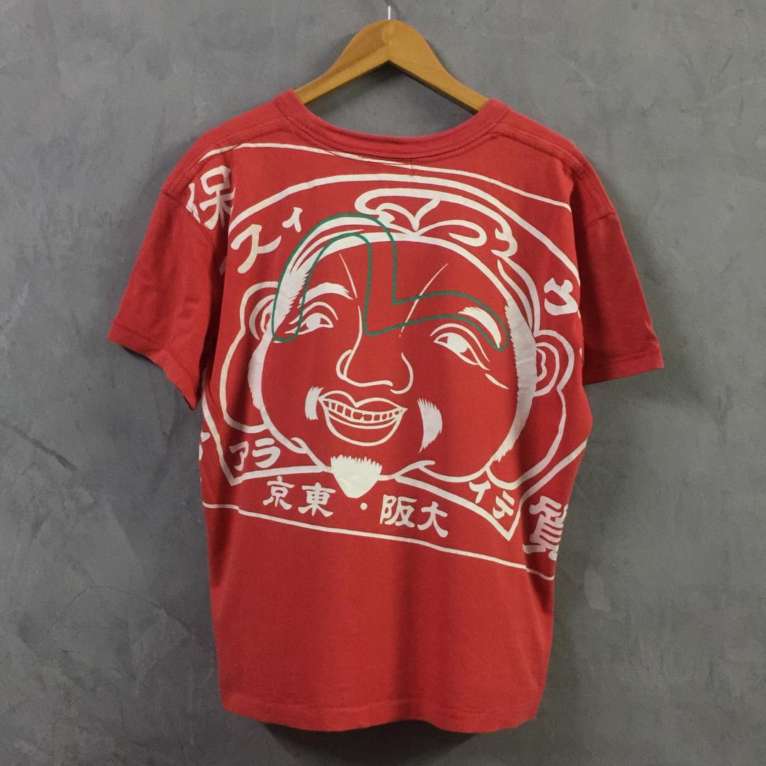 Designer × Evisu EVISU X STEVIE KAU - YAMANE GUARANTEED Evis Big Head Motif Size US S / EU 44-46 / 1 - 1 Thumbnail