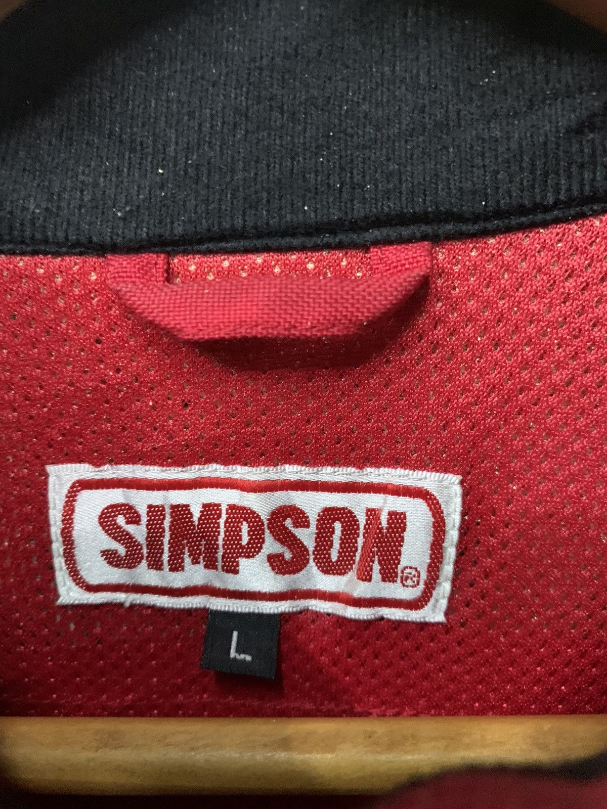 Japanese Brand × Sports Specialties 🔥SIMPSON RACING RIDING BOMBER JACKETS Size US L / EU 52-54 / 3 - 9 Thumbnail