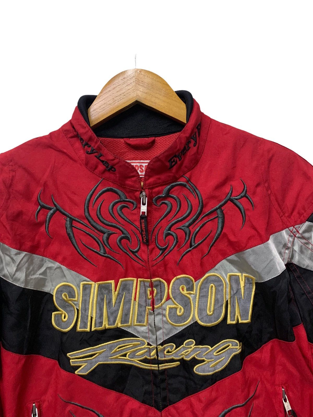 Japanese Brand × Sports Specialties 🔥SIMPSON RACING RIDING BOMBER JACKETS Size US L / EU 52-54 / 3 - 5 Thumbnail