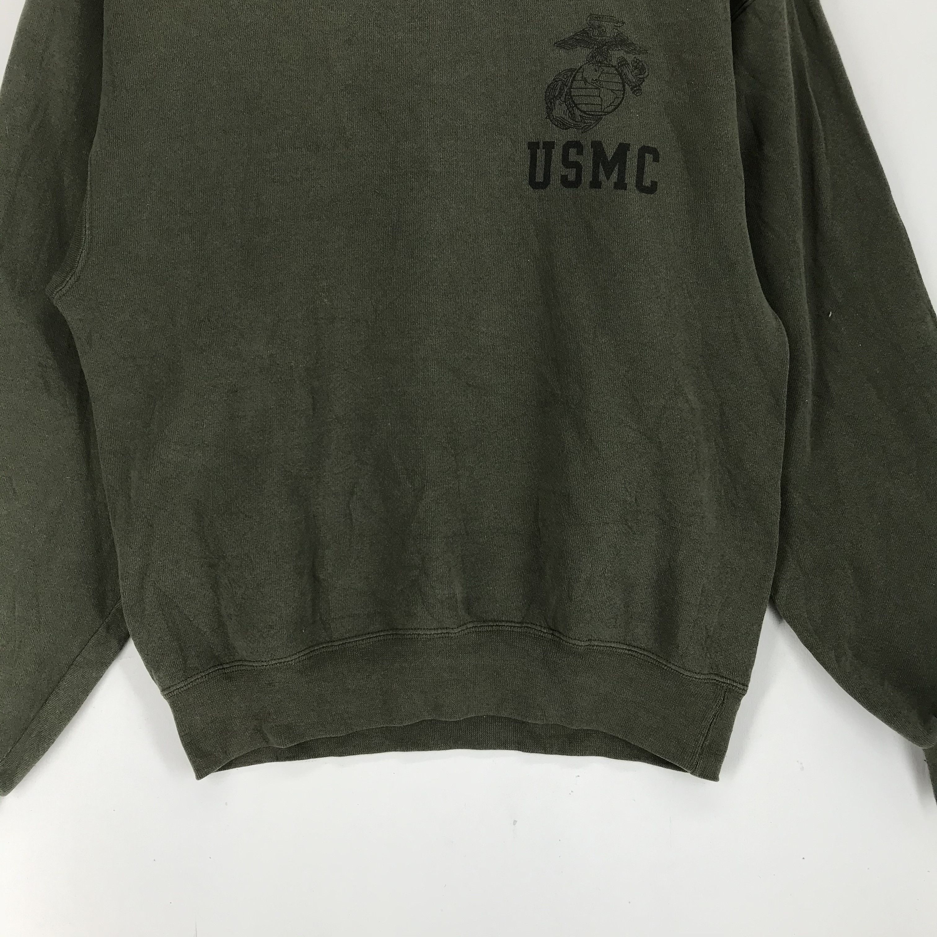 Vintage Vintage M.J. SOFFE USMC Crewneck Sweatshirt #2152-44 Size US S / EU 44-46 / 1 - 4 Thumbnail