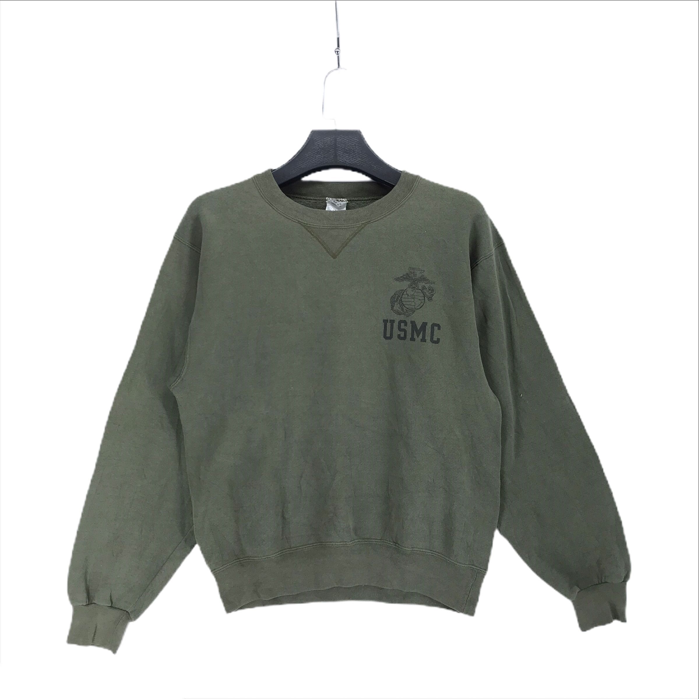Vintage Vintage M.J. SOFFE USMC Crewneck Sweatshirt #2152-44 Size US S / EU 44-46 / 1 - 1 Thumbnail