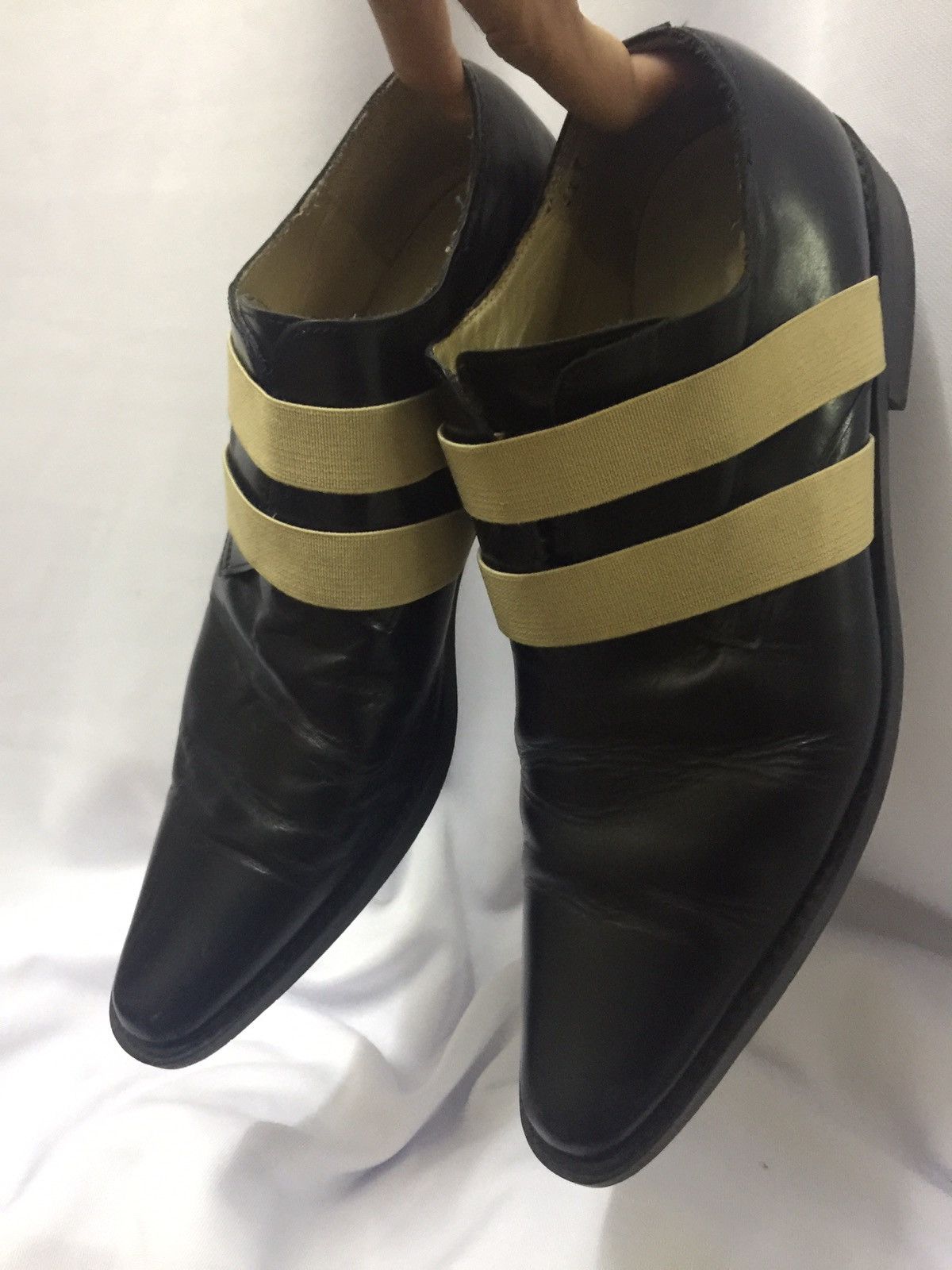 Comme des Garcons Comme Des Garcons Black Leather Formal Shoe Size US 5 / EU 37 - 5 Thumbnail