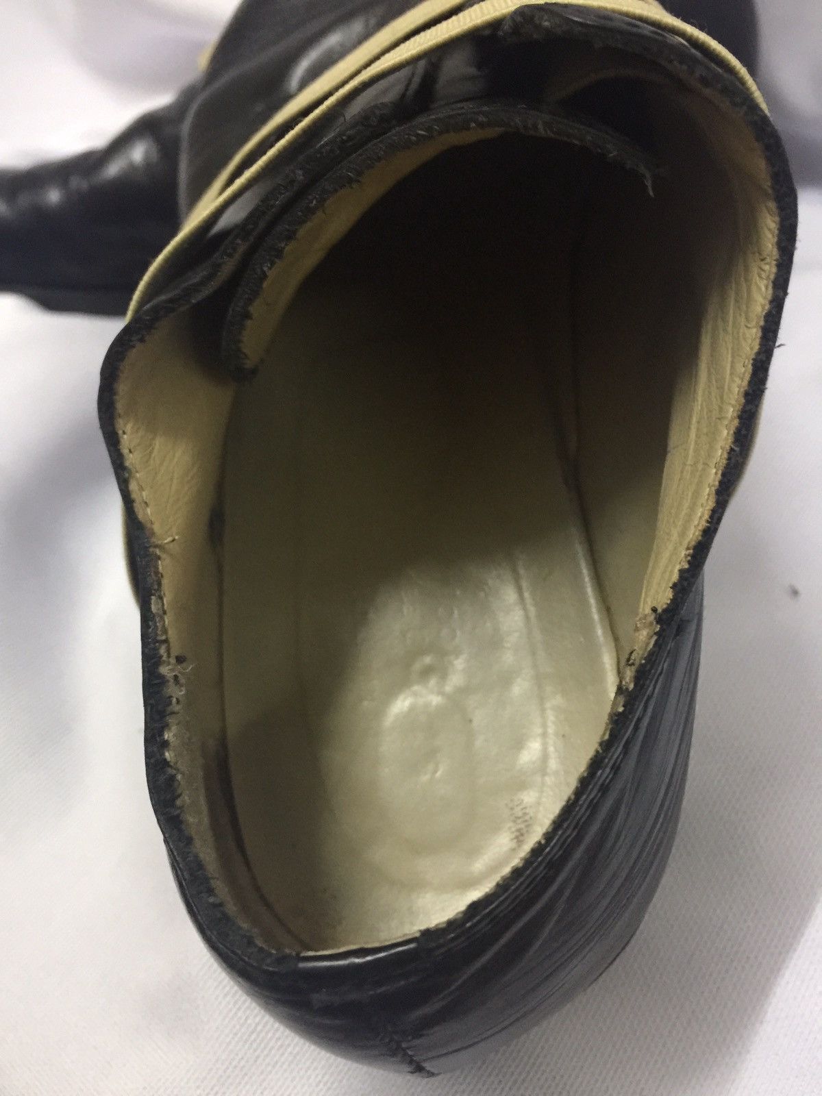 Comme des Garcons Comme Des Garcons Black Leather Formal Shoe Size US 5 / EU 37 - 9 Thumbnail
