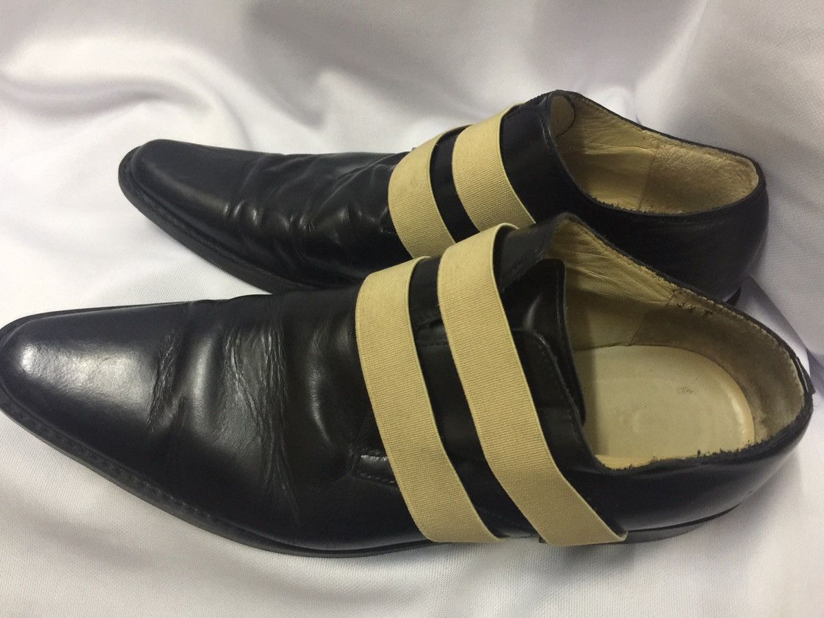 Comme des Garcons Comme Des Garcons Black Leather Formal Shoe Size US 5 / EU 37 - 3 Thumbnail