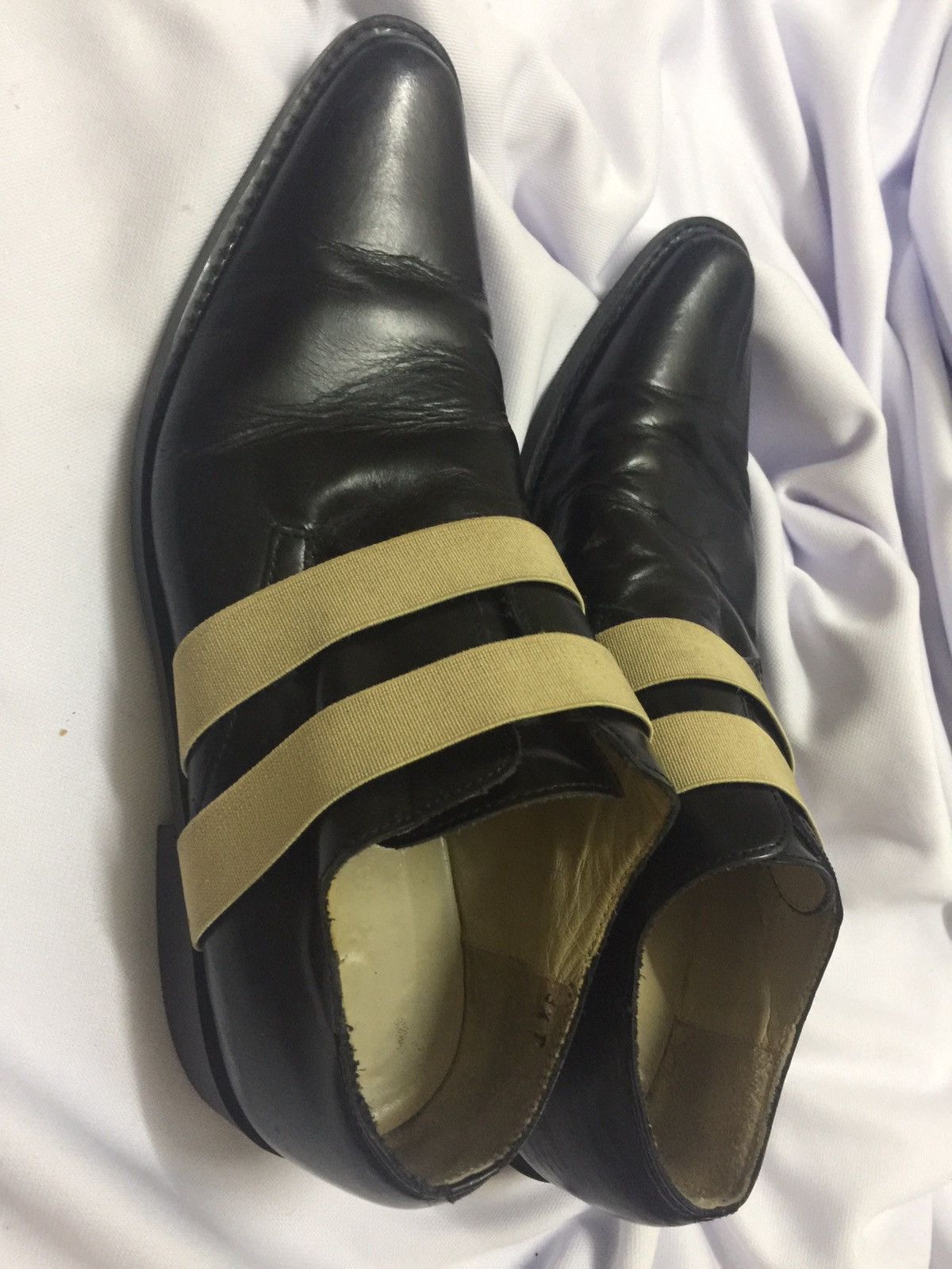 Comme des Garcons Comme Des Garcons Black Leather Formal Shoe Size US 5 / EU 37 - 8 Thumbnail