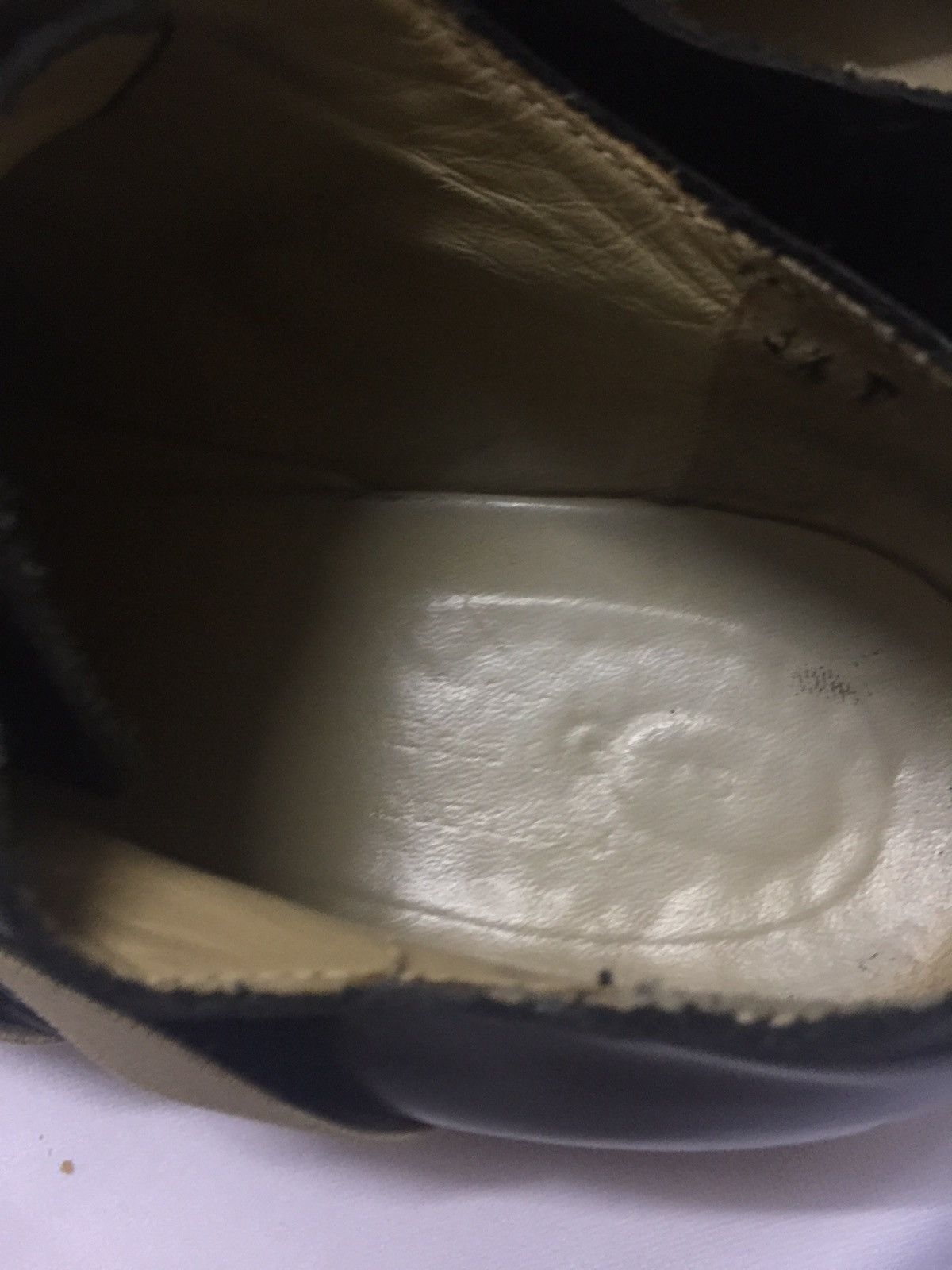 Comme des Garcons Comme Des Garcons Black Leather Formal Shoe Size US 5 / EU 37 - 7 Thumbnail