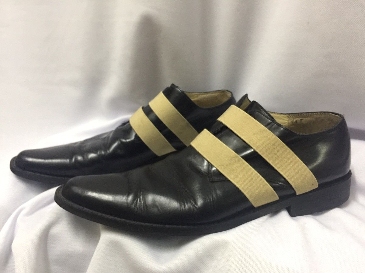 Comme des Garcons Comme Des Garcons Black Leather Formal Shoe Size US 5 / EU 37 - 2 Thumbnail