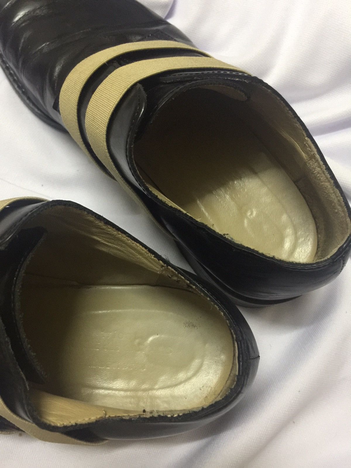 Comme des Garcons Comme Des Garcons Black Leather Formal Shoe Size US 5 / EU 37 - 6 Thumbnail