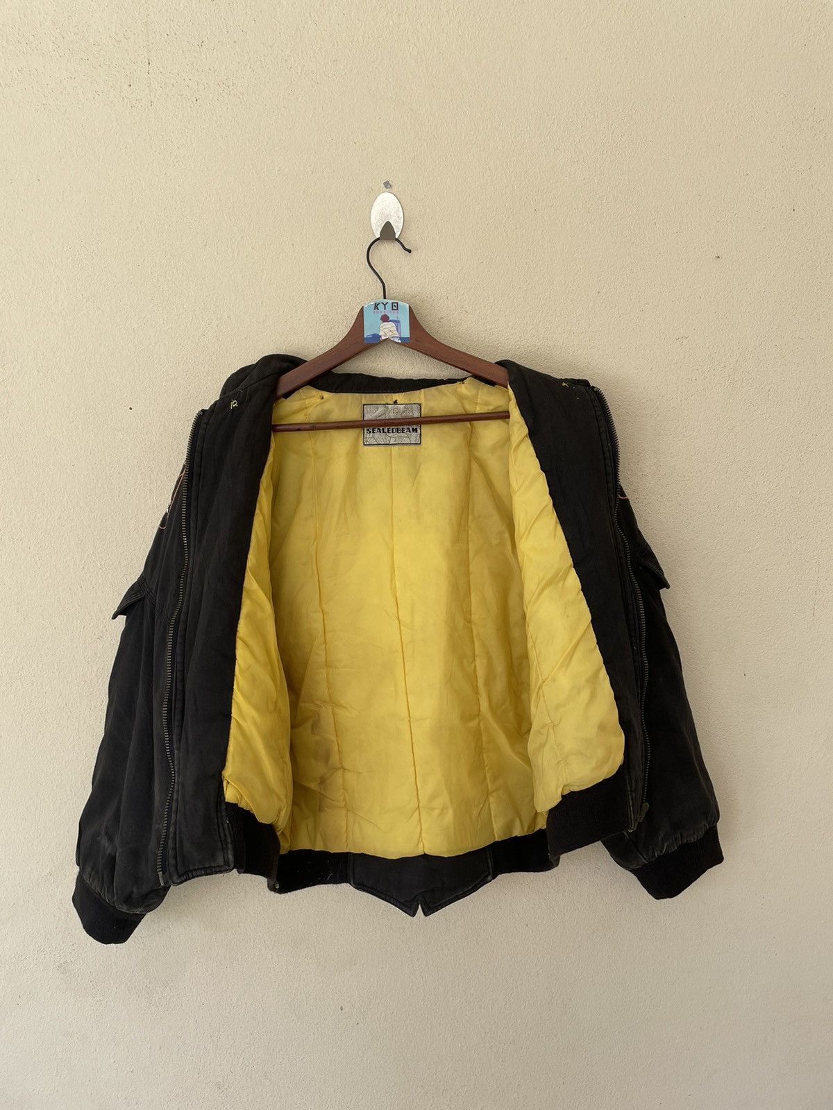 Japanese Brand × Vintage VINTAGE SEALED BEAM EMBROIDERED BOMBER JACKET Size US L / EU 52-54 / 3 - 8 Thumbnail