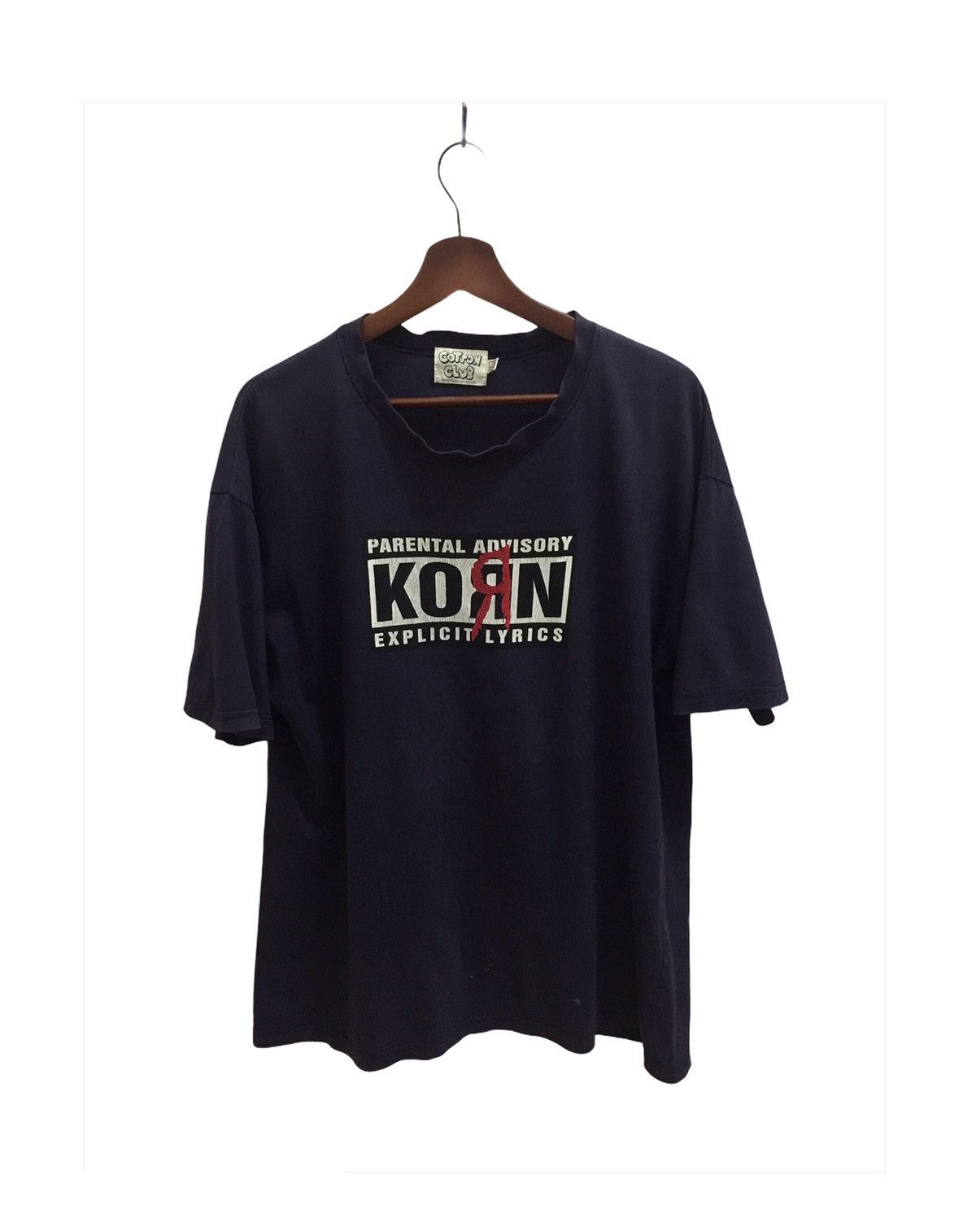 Vintage Korn Parental Advisory Explicit Lyrics T-Shirt