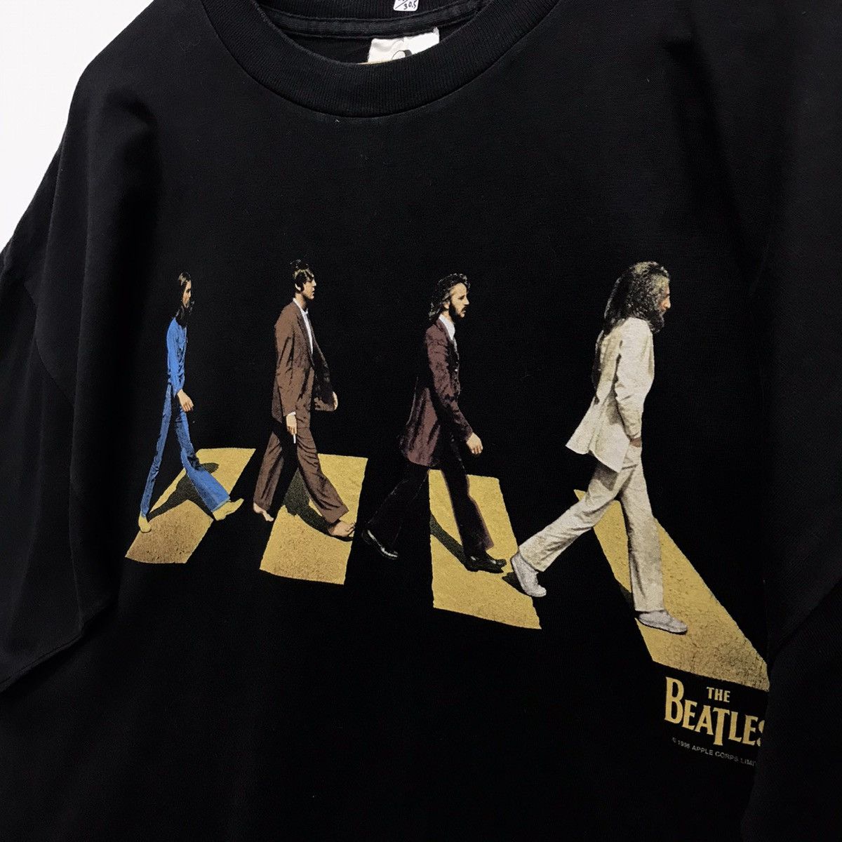 Band Tees × Vintage *Rare!! Vintage Band Tees The Beatles Abbey Road 1996s Size US L / EU 52-54 / 3 - 9 Thumbnail