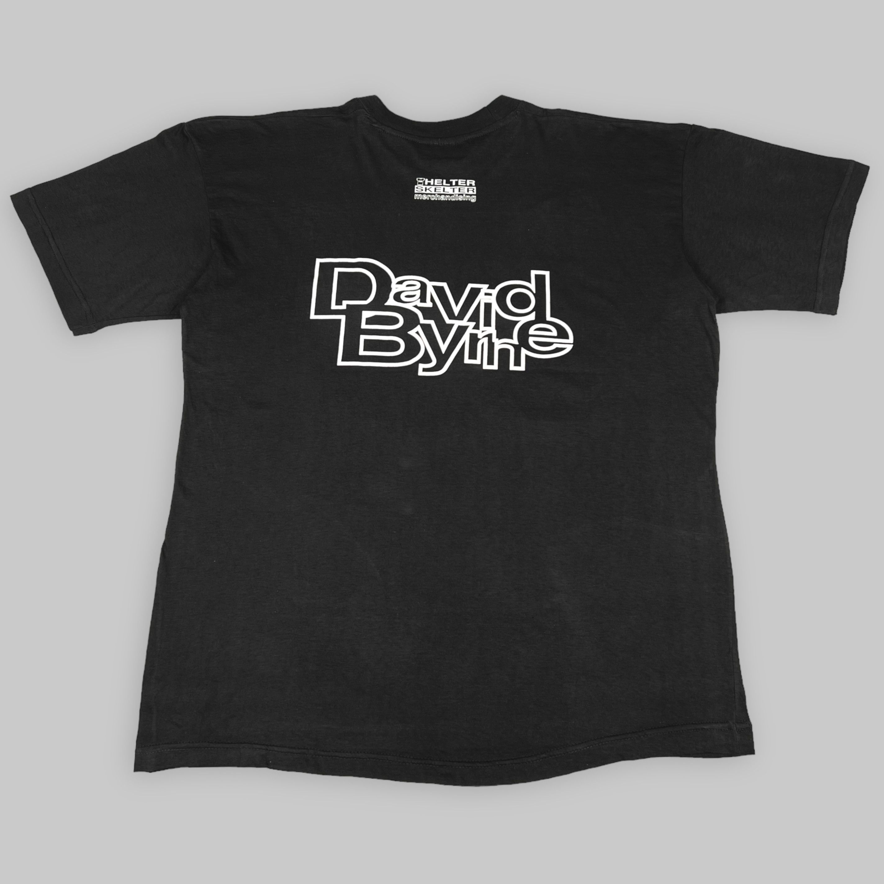 Band Tees Vintage 90s David Byrne Talking Heads Helter Skelter T Shirt Size US L / EU 52-54 / 3 - 3 Thumbnail