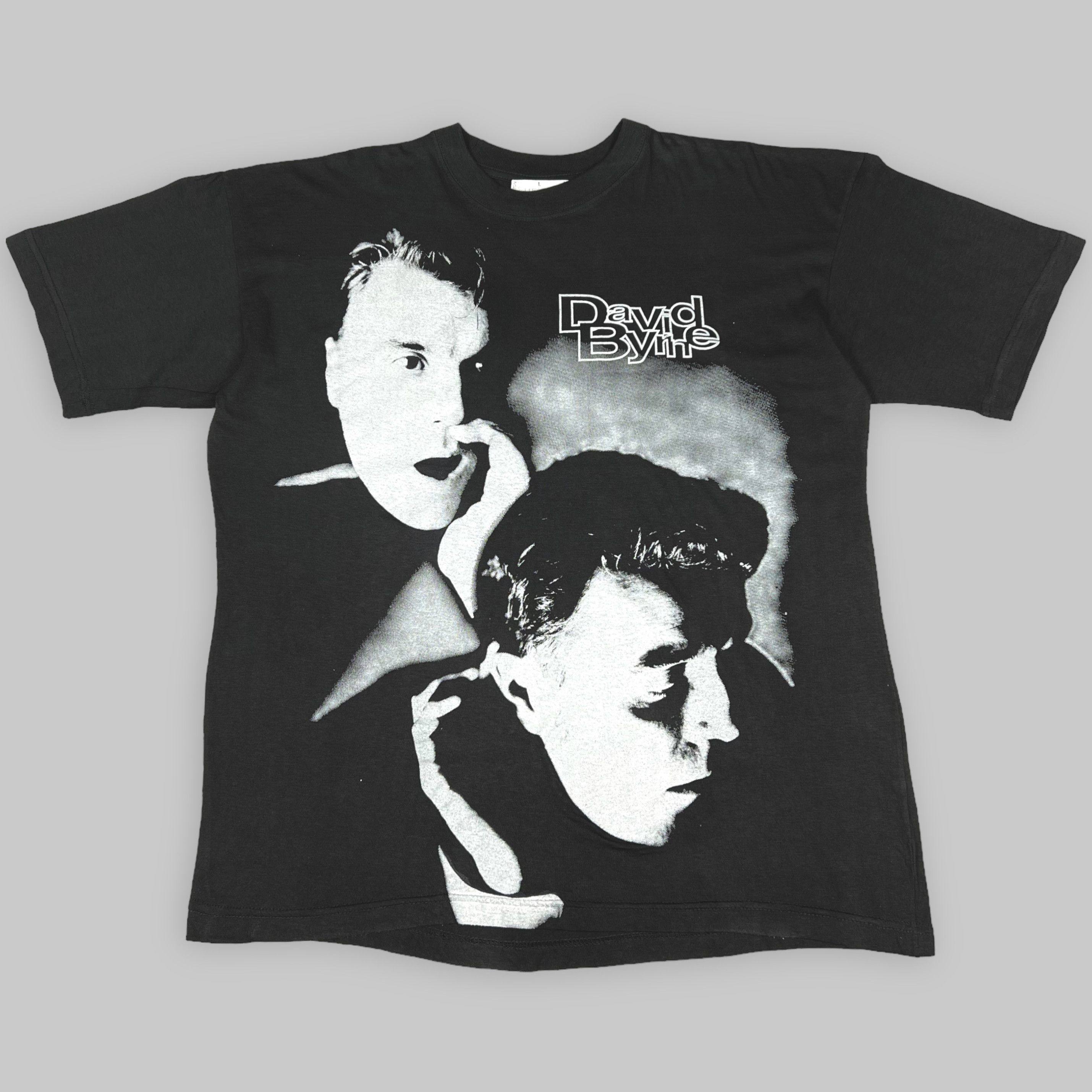 Band Tees Vintage 90s David Byrne Talking Heads Helter Skelter T Shirt Size US L / EU 52-54 / 3 - 2 Thumbnail