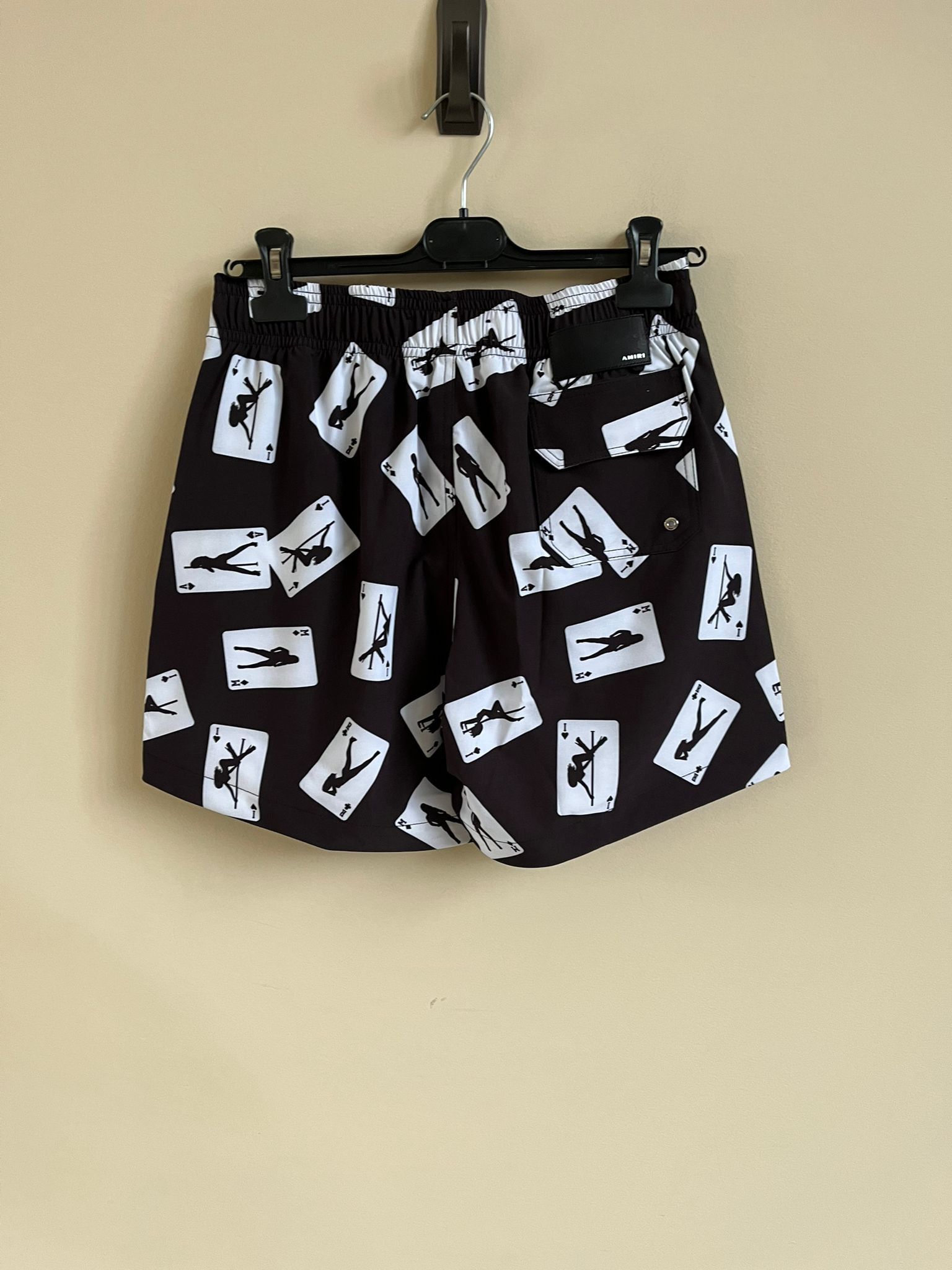 Amiri Card Trunks Shorts in Black Size US 30 / EU 46 - 9 Thumbnail